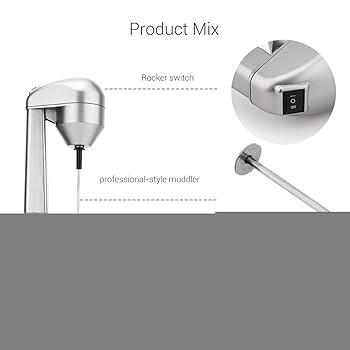 Amazon.com: anezdbozr Electric Milk Shaker Maker, Commercial