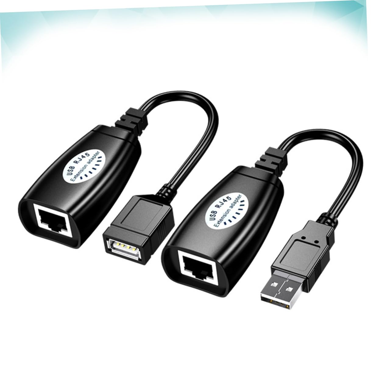 CONGARTENO USB Ethernet Extender Adapter Durable Network Line for Fast Data Transmission Compatible with USB Devices for Home Office School Use Lightweight and Portable Design