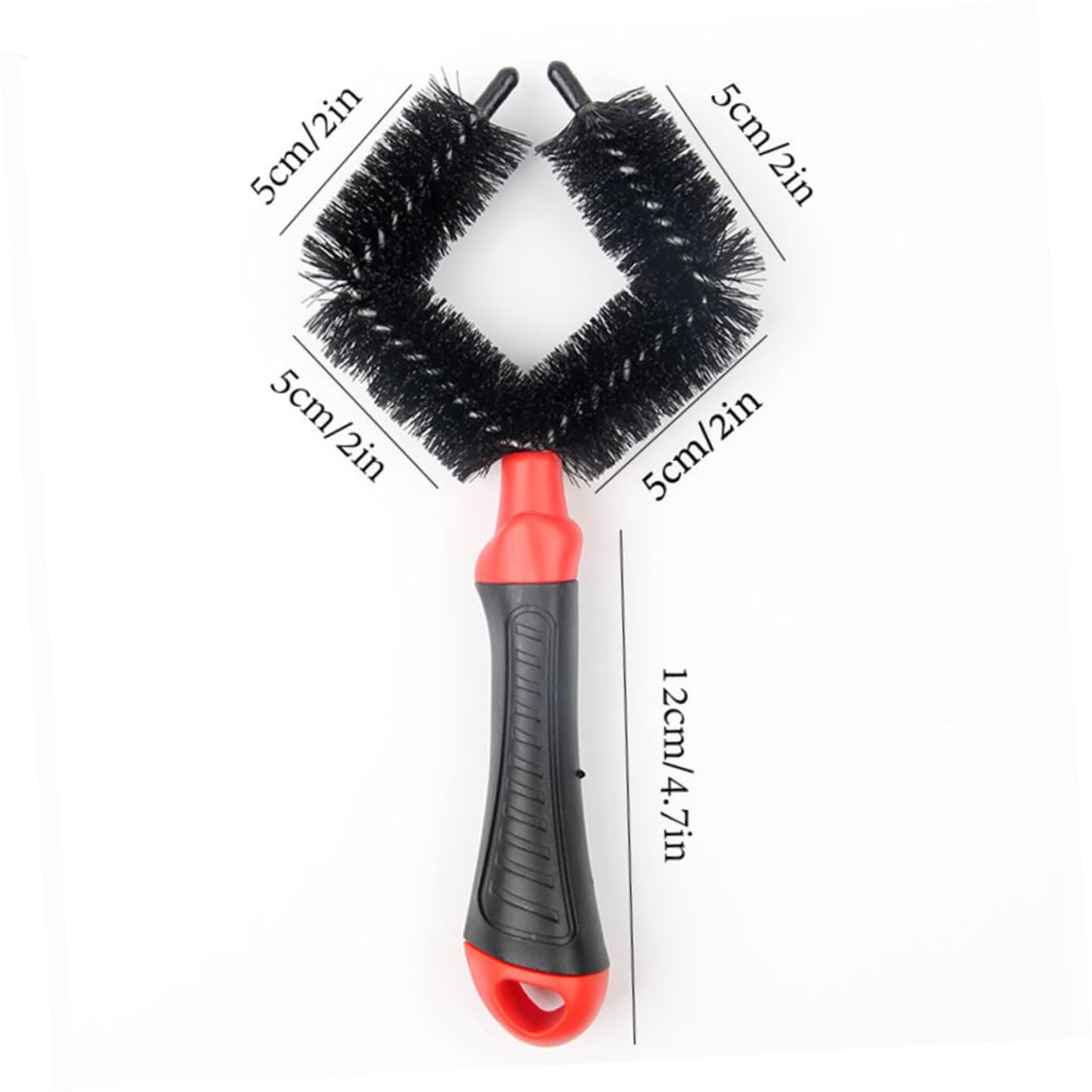 INOOMP 3sets Effiziente Fahrrad Reinigung Auto Clean Brush Kit Kette Clean Reifen Reiniger Rot 3 Stücke * 3