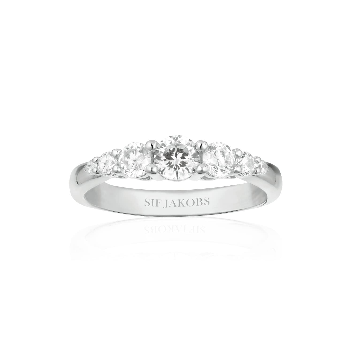 Sif Jakobs Jewellery Damen-Damenring 925er Silber Zirkonia