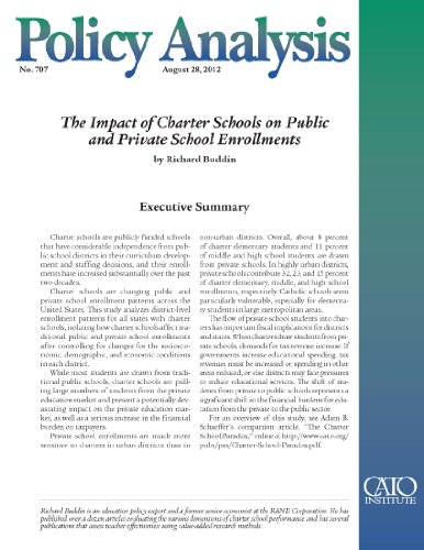The Impact of Charter Schools on Public and Private School Enrollments (PA 707)