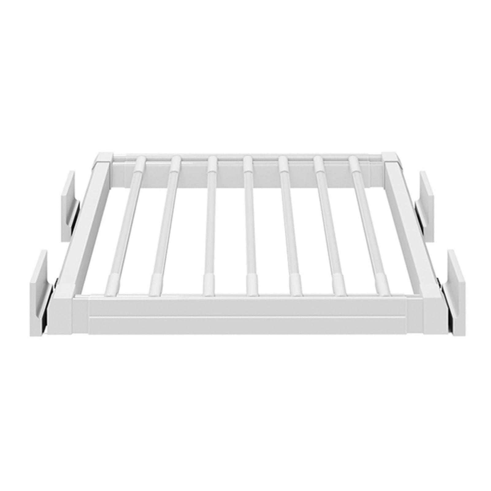 OLSKFUH Pull-Out Trouser Rack Removable Pull-Out Rack Wardrobe Storage Expandable Space Saving Drawer-Style Hanger Rod Rolling Trolley,Spacesaving Sliding Trouser Rack For Wardro,