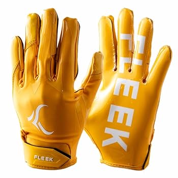 アメリカンフットボール　グローブ　S Amazon | FLEEK EXTRA-FIT GLOVES 2.0 サンイエロー アメリカン