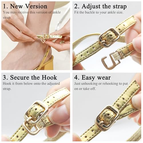 Women's Sandals Square Open Toe Kitten Heels Strappy Ankle Strap Heeled Sandals for Women Comfy Weddings Shoes2