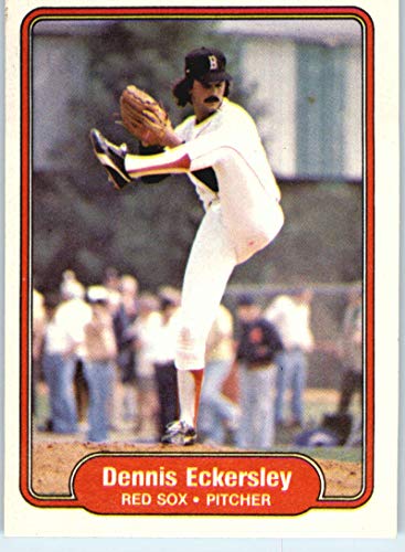 1982 Fleer #292 Dennis Eckersley NM+ Boston Red Sox Baseball