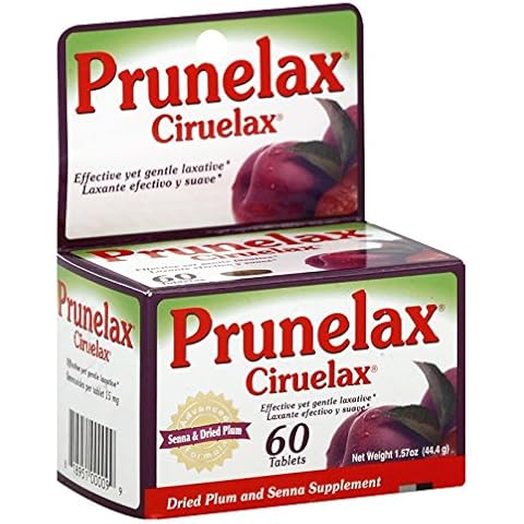 Prunelax Ciruelax Laxative Tabs, 60 ea (Pack of 3) Cover