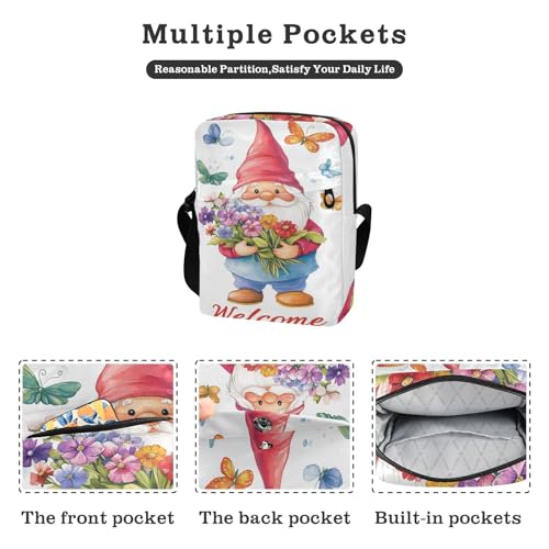 Spring Gnome small messenger bag for men cross body bag men Shoulder Hand Bags Adjustable Strap for Travel Casual2
