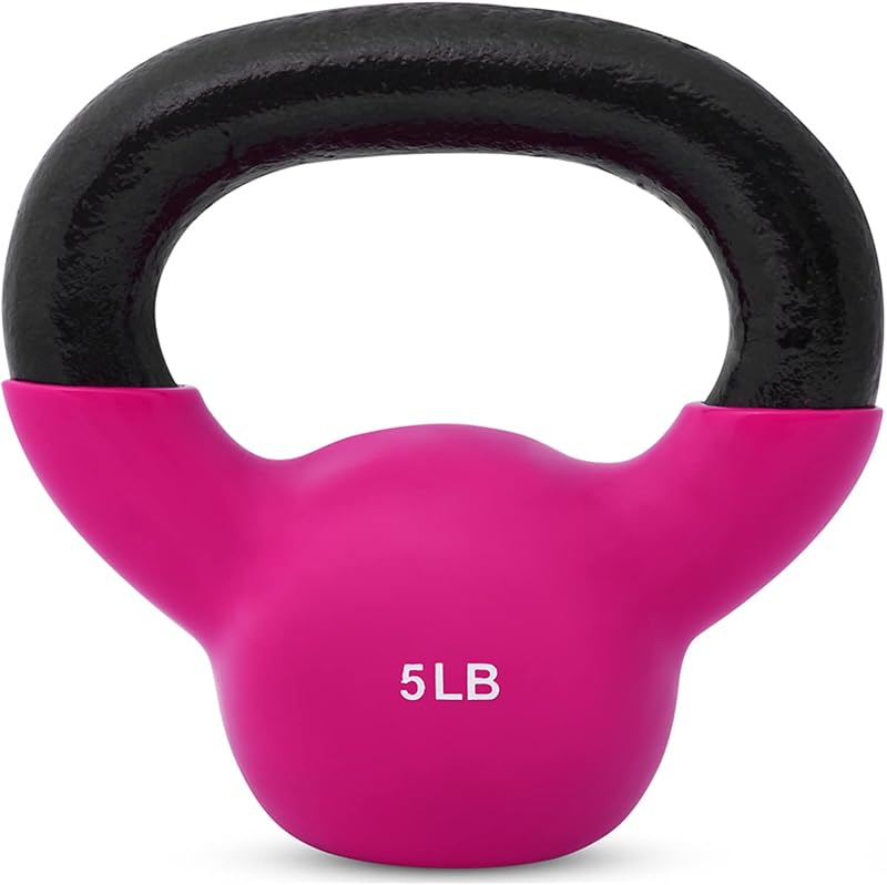 Pesas Kettlebell Hierro recubierto de vinilo