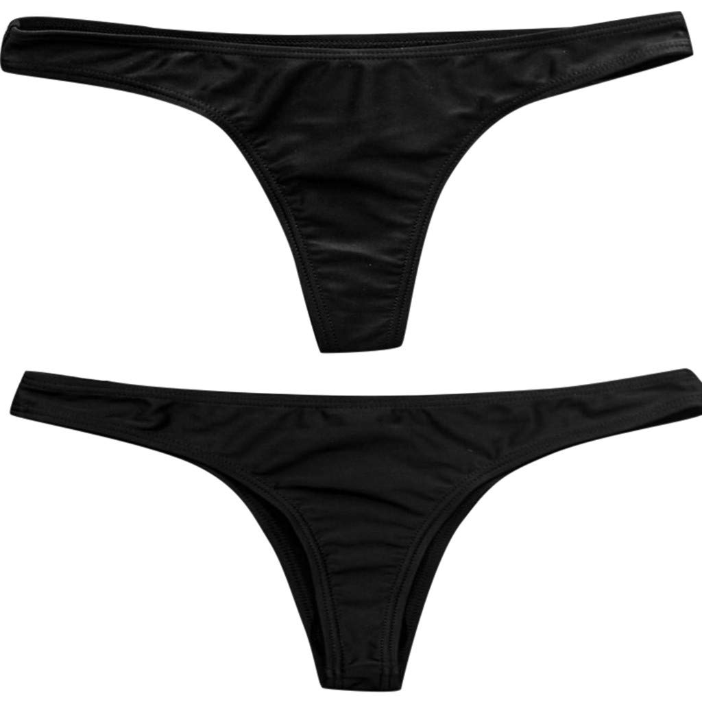 POLPqeD Bikini Slip Mujer Bragas Braguitas de Bikini Parte de Abajo Bikini Trajes de Baño Mujer Bottom Bottoms Bikini Swim Waisted Swimwears Swim Women's Pantalón Corto Deportivo,Rojo,6XL