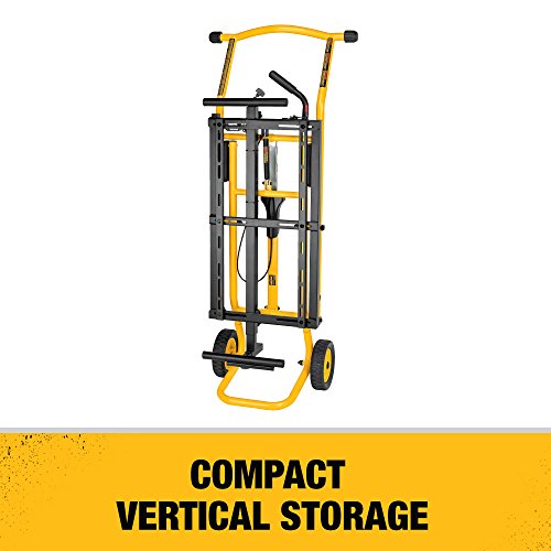 DEWALT DWX726 Miter Saw Stand With Wheels, Yellow