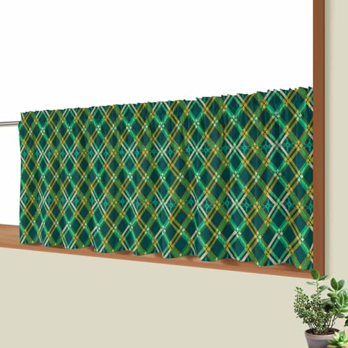 �J�t�F�J�[�e�� 100×30cm �����p �J�[�e�� �􂦂� UV�J�b�g �ȃG�l �ډB�� �ۉ� �`�F�b�N�� �� ���g�� ���b�h�|�P�b�g ���ӃA�[�g ���� ���r���O �L�b�`���p