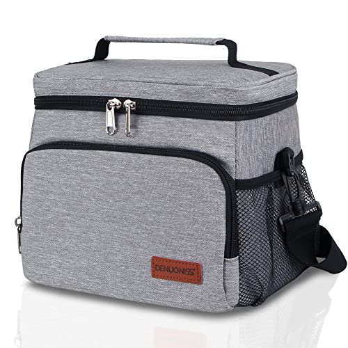 hombrima Sac Isotherme, Panier Repas portable, Grand sac de Dejeuner pour le travail, l'école ou pique-nique, Taille 24*16*21CM Cover