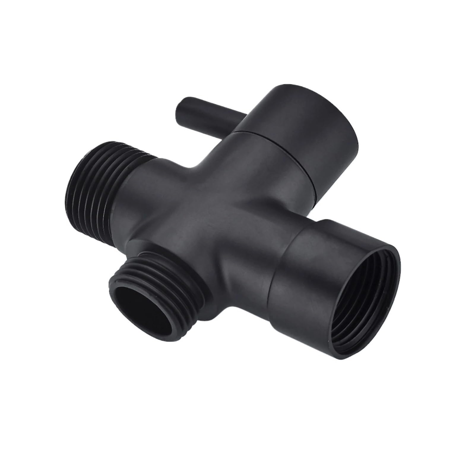 ZYCHSJXA Black Handheld Bidet Sprayer Shower Bathroom Kitchen Toilet Douche Portable Faucet Garden Shattaf Jet(Only T-Valve)