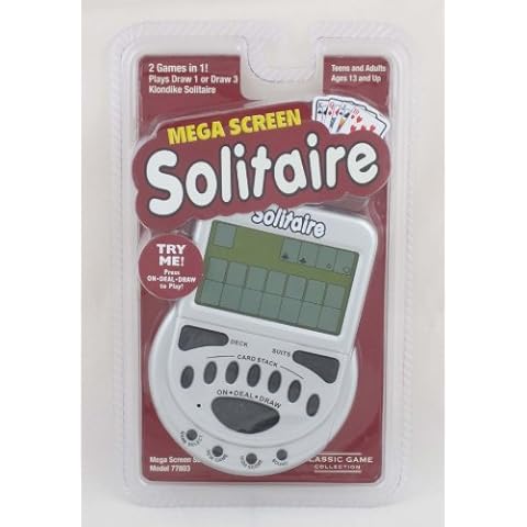 MegaScreen Solitaire Handheld Game Cover