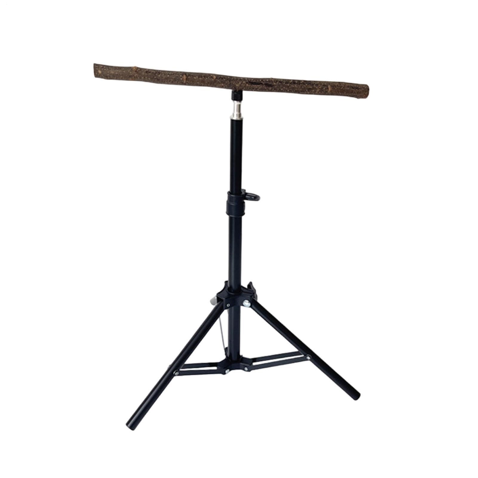 Soporte Para Pájaros: Hábitat De Perca Con Base De Trípode De 60 Cm, Estructura De Juego De Entrenamiento Compacta, Estación De Ejercicio Portátil Para Pájaros | Kit De Configuración De Actividades Pa