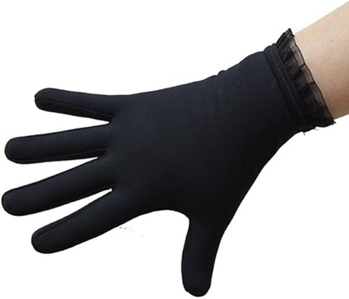 Guantes térmicos de patinaje artístico con volante