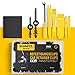 Befestigungsclips Auto + Auto Demontage Werkzeuge Set von SCHMITZ.Tools [700 Teile] Hebelwerkzeug Auto - Kfz Werkzeug - Auto Zubehör Innenraum - Auto Clips - Klips - Spreiznieten - Befestigung Clips