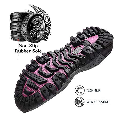 TBBY Women's winter thermal villi leather platform fashion high top boots Outdoor Walking Shoes Non-Slip hiking shoes2