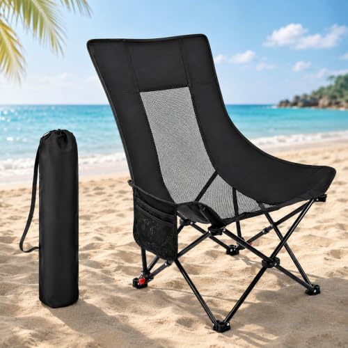EO Living Silla de Camping Reclinable, Silla Plegable Ajustable con Respaldo de 100°-140° miniatura 1
