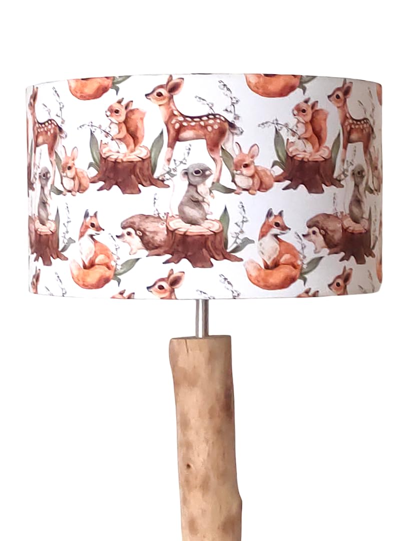 Abat-jour motifs animaux forêt pour la décoration de la salle de jeux enfant