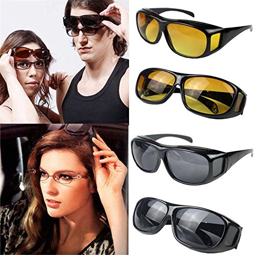 Boolavard Night Sight Night Driving Over Glasses UV Wind Protection4