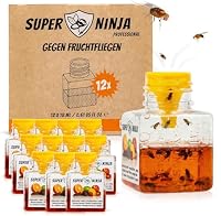 Super Ninja – Super Ninja Fruchtfliegenfalle für Innenbereich, Obstfliegen