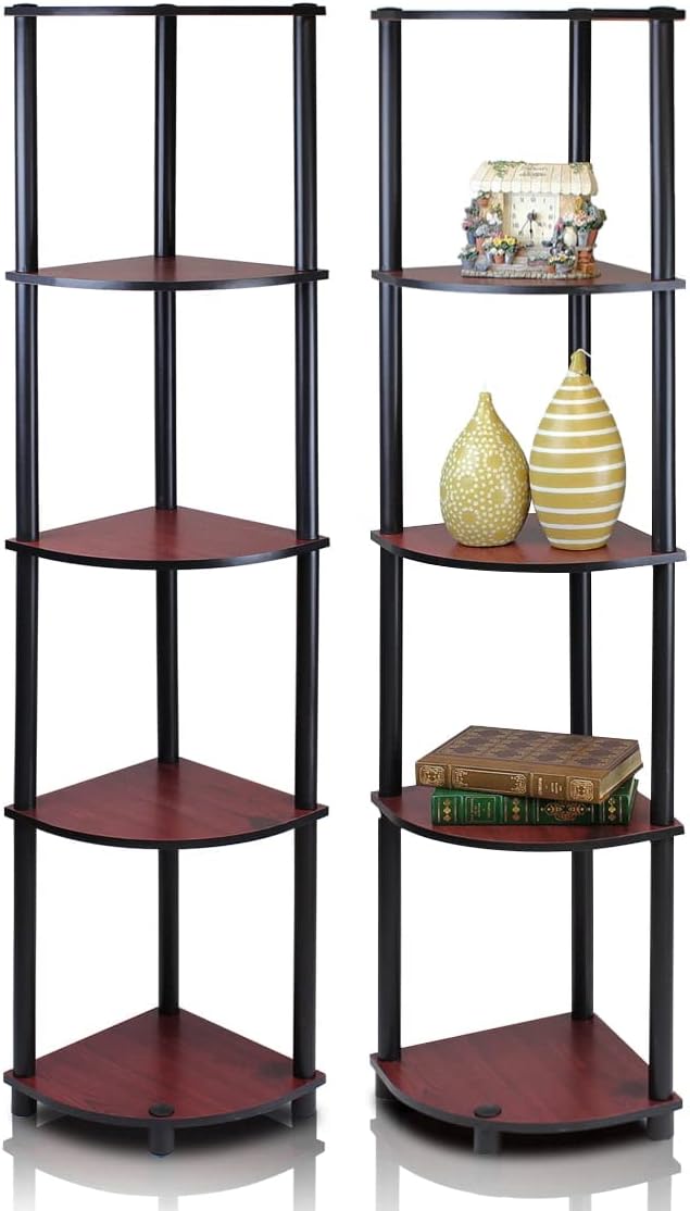 Amazon.com: OUTEW Turn-N-Tube 5 Tier Corner Display Rack Multipurpose ...