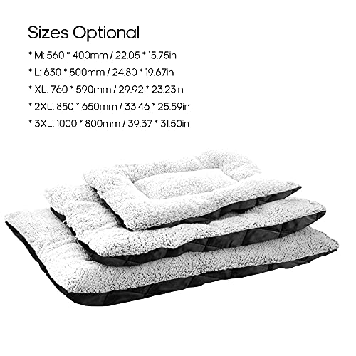 mewmewcat Pelúcia Pet Mat Macio e Confortável Cama de Cachorro Quente Canil Filhote de Cachorro Almo