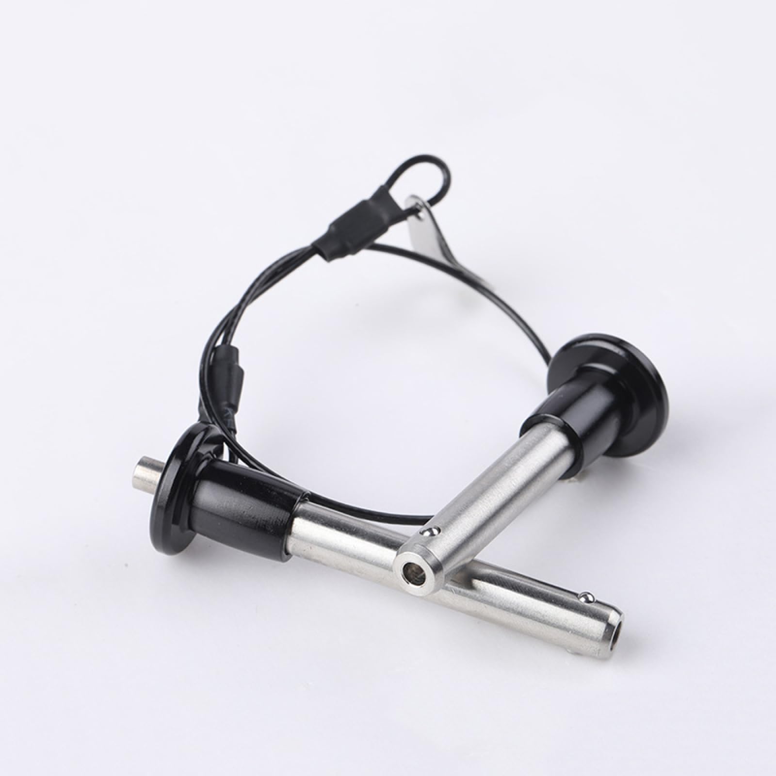 Perno di bloccaggio a sfera con filo, perno a sgancio rapido in acciaio inox per dispositivi di automazione, audio palcoscenico, ricambi auto (Φ10 x 41)