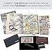 World Currency Collection – 50 Uncirculated Banknotes from 50 Countries, No Duplications, with Certificate of Authenticity – Old Paper Money for Collectors, Schools, & Museums