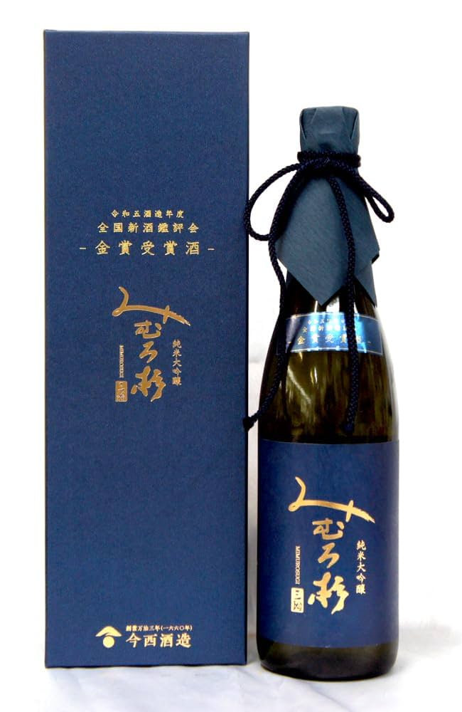 今西酒造 みむろ杉 純米大吟醸 金賞受賞酒720ml《化粧