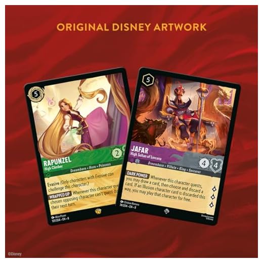 Ravensburger Disney Lorcana Trading Card Game Set