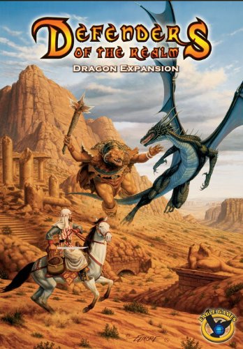 Eagle-Gryphon Games EAG01778 Brettspiel Defenders of The Realm: Dragons Expansion 2nd Edition