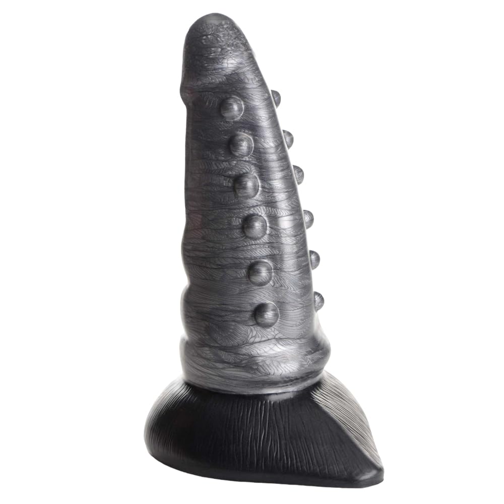 BeHorny Dildo Sex Toy, Liquid Silicone Alien/Octopus Tentacle/Dragon Dildo with Suction Cup