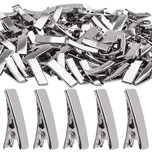 Pinzas Alligator metálicas 2cm pack 100 unidades miniatura 1