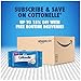Cottonelle FreshCare Flushable Cleansing Cloths Refill, 168 Count