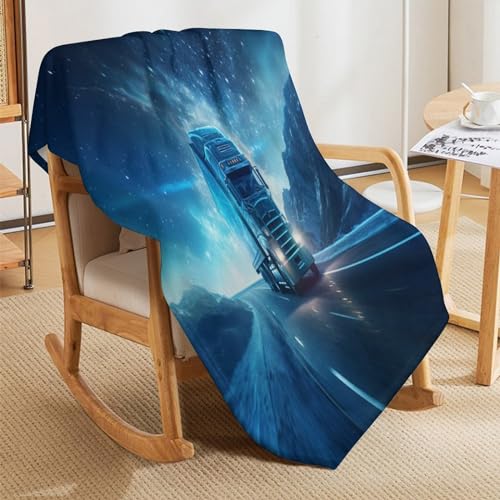 Couverture chaude motif camion pour des nuits douces et rassurantes - 5