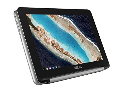 Image of ASUS Chromebook Flip C101PA-DB02 10.1inch Rockchip RK3399 Quad-Core Processor 2.0GHz, 4GB Memory,16GB, All Metal Body,Lightweight, USB Type-C (Renewed)