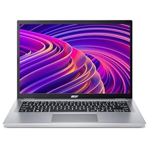 Acer Aspire Go 14 AG14-32P Laptop - Intel N150, 8GB, 128GB UFS, Integrated Graphics, 14' WUXGA, Windows 11, Silver