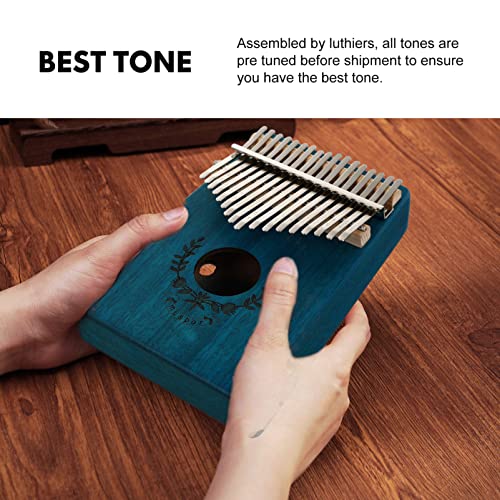 BIENKA Kalimba Pouce Piano Doigt Piano : Acajou 17 Touches Doigt Piano Portable Professionnel Instrument De Musique… - Les Beatles, Paul McCartney, John Lennon, RIngo Starr, George Harrison BIENKA Kalimba Pouce Piano Doigt Piano : Acajou 17 Touches Doigt Piano Portable Professionnel Instrument De Musique… – Image 6