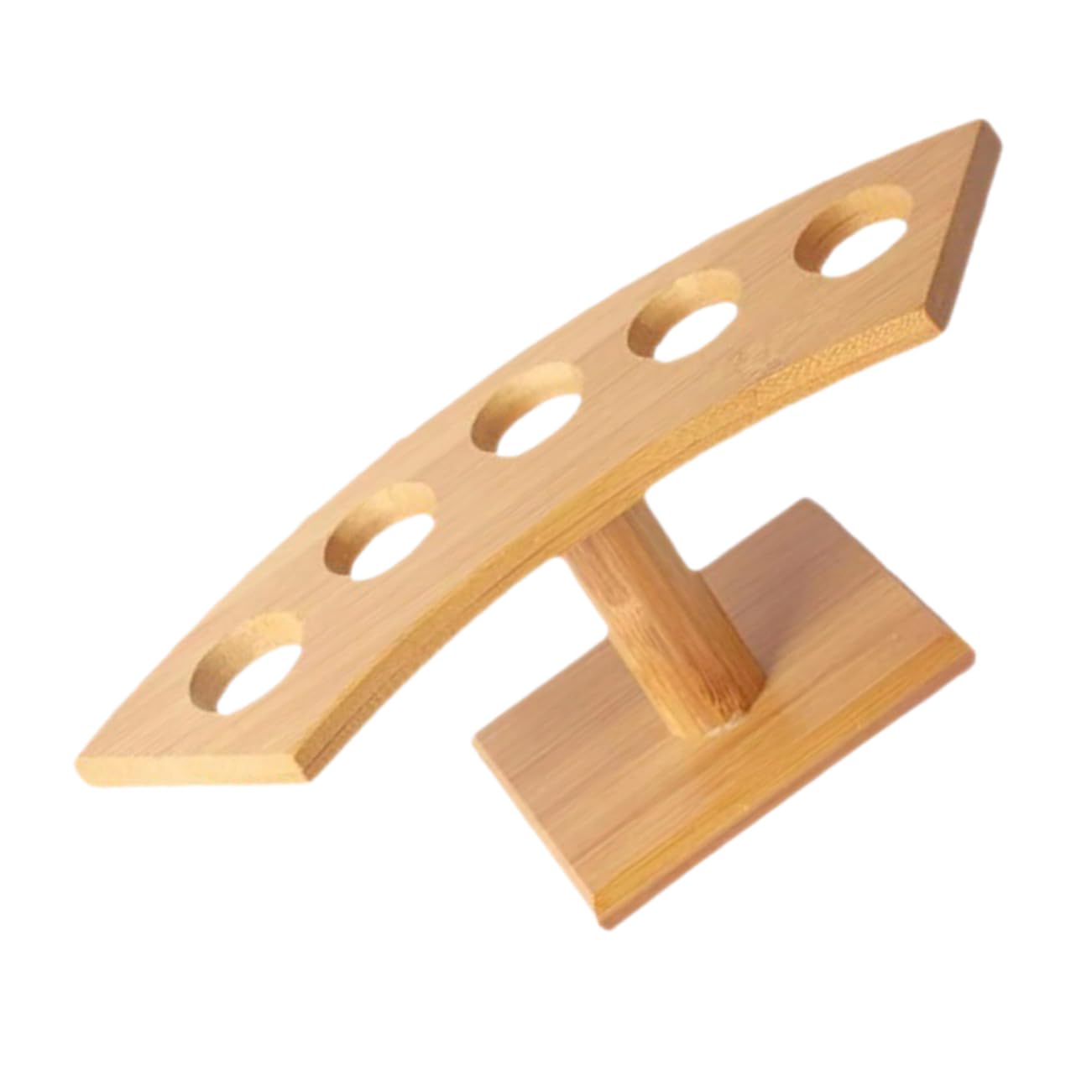 Alipis Wooden Ice Cream Cone Holder Stand for Ice Cream Sushi Wooden Display Rack for Parties Picnics and Ice Cream Shops Design