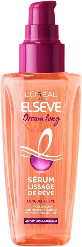 L'Oréal Paris Dream Long Rêve Vegetable Keratin/Cocoa Butter Fragrance Free Smoothing Serum 100ml