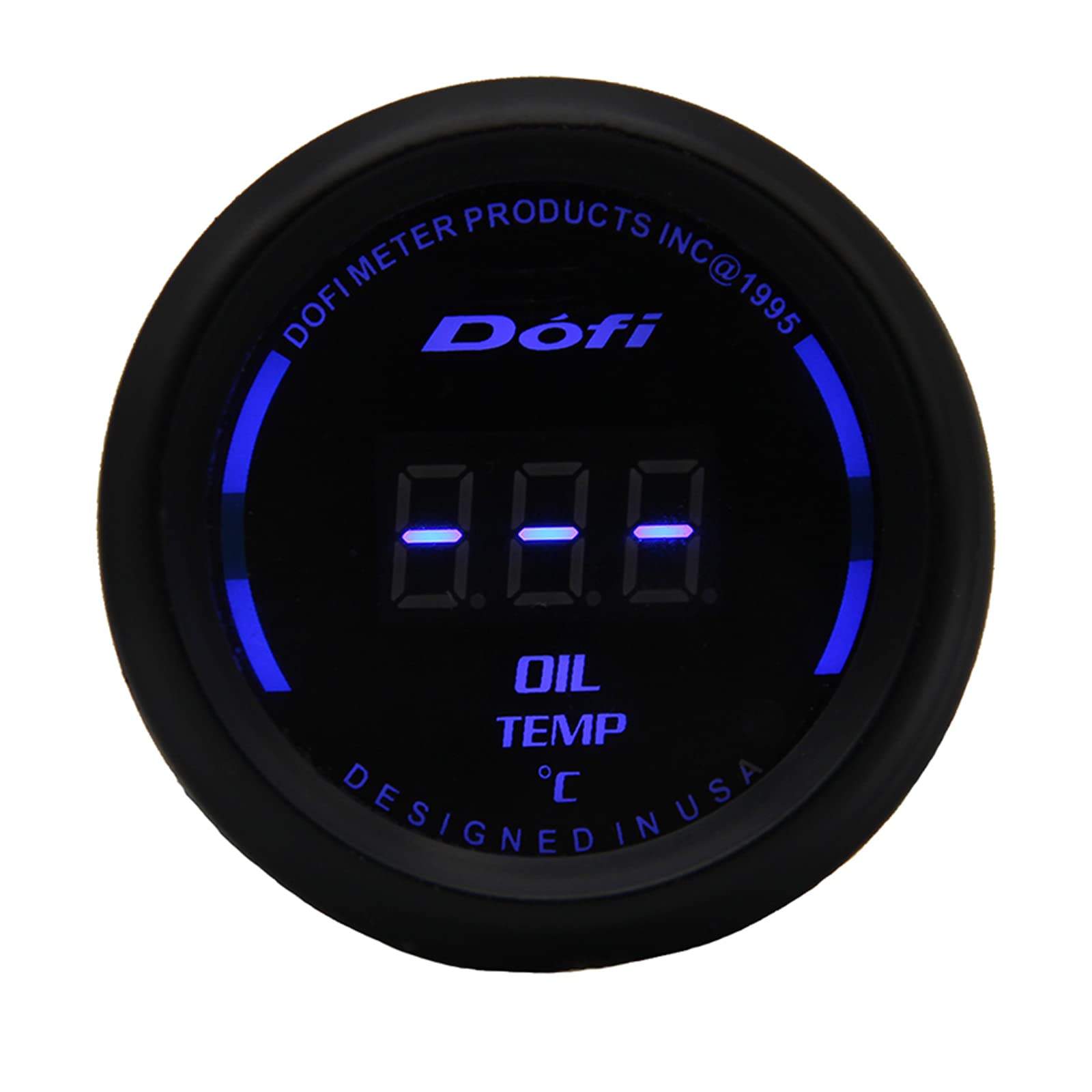 2 inch Oil Temperature Gauge with Blue Light Apply to Common car Digital Display Gauge 52mm Auto Gauge and Auto Meter Gauge