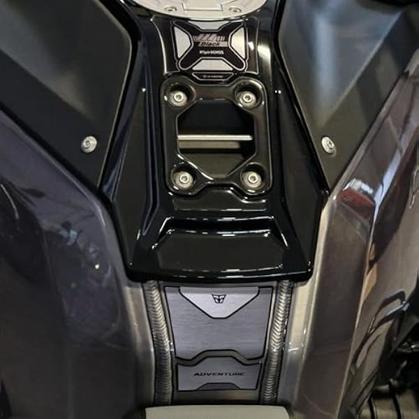Resin Bike Naklejki kompatybilne z BMW R 1300 GS Adventure Triple Black 2025. Chronią Podk?adka zbiornika przed uderzeniami i zadrapaniami. Naklejki żywiczne z efektem 3D - wyprodukowane we Włoszech
