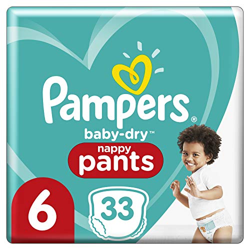 Pampers Windelhöschen, Größe 6, 15 kg, mit Windeln, 33 Höschen