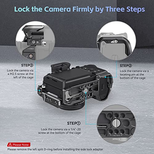 SmallRig A7 IV Cage with Top Handle, HDMI Cable Clamp and Side Handgrip - Image 3