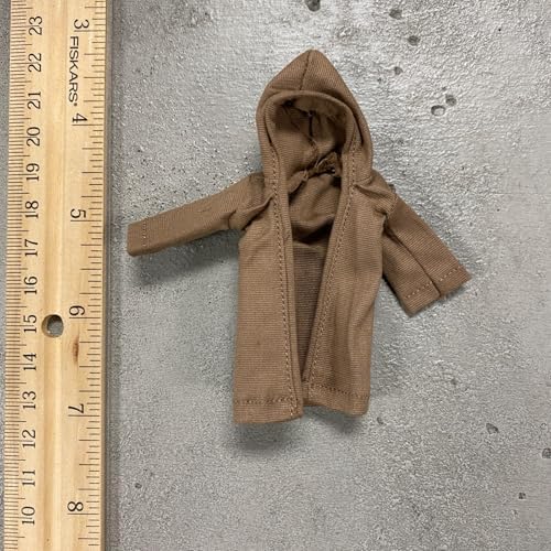1/12 Scale miniautre custom handmade Wired Fabric Robe for Star Wars Black Yoda figure image 4
