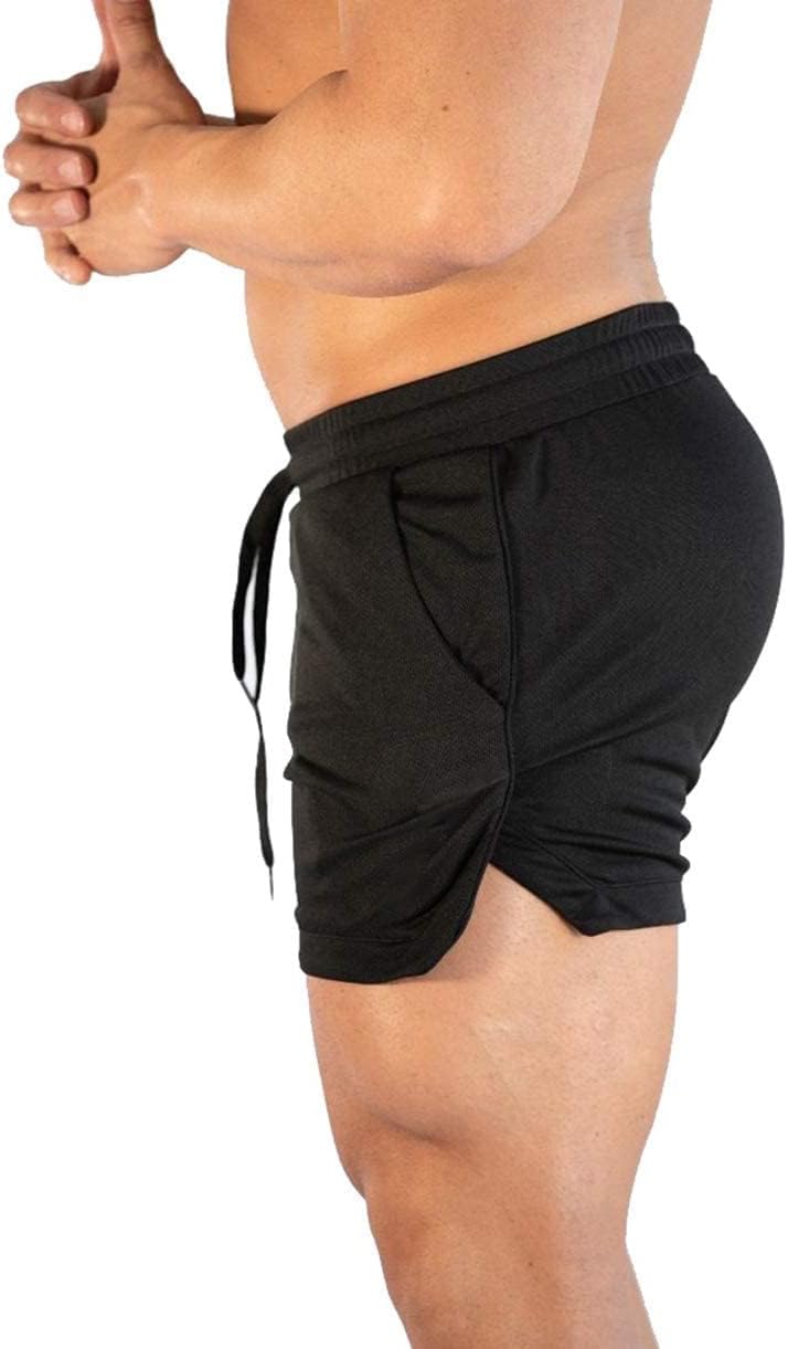 sandbank Men's 5" Gym Workout Short,Quick Dry Active Running Bodybuilding Shorts with Pockets - Image 3