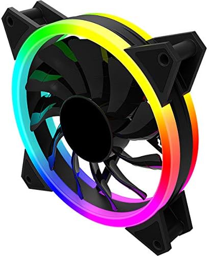 GameMax ARGB 3 In 1 Kit, 3 x GameMax Velocity Fans (For PC Cases, Coolers & Radiators), 1 x GameMax Viper LED Strip With ARGB PWM Hub (Six 3 Pin Or 4 PIN Power Fan Port) and RF Remote Controller
