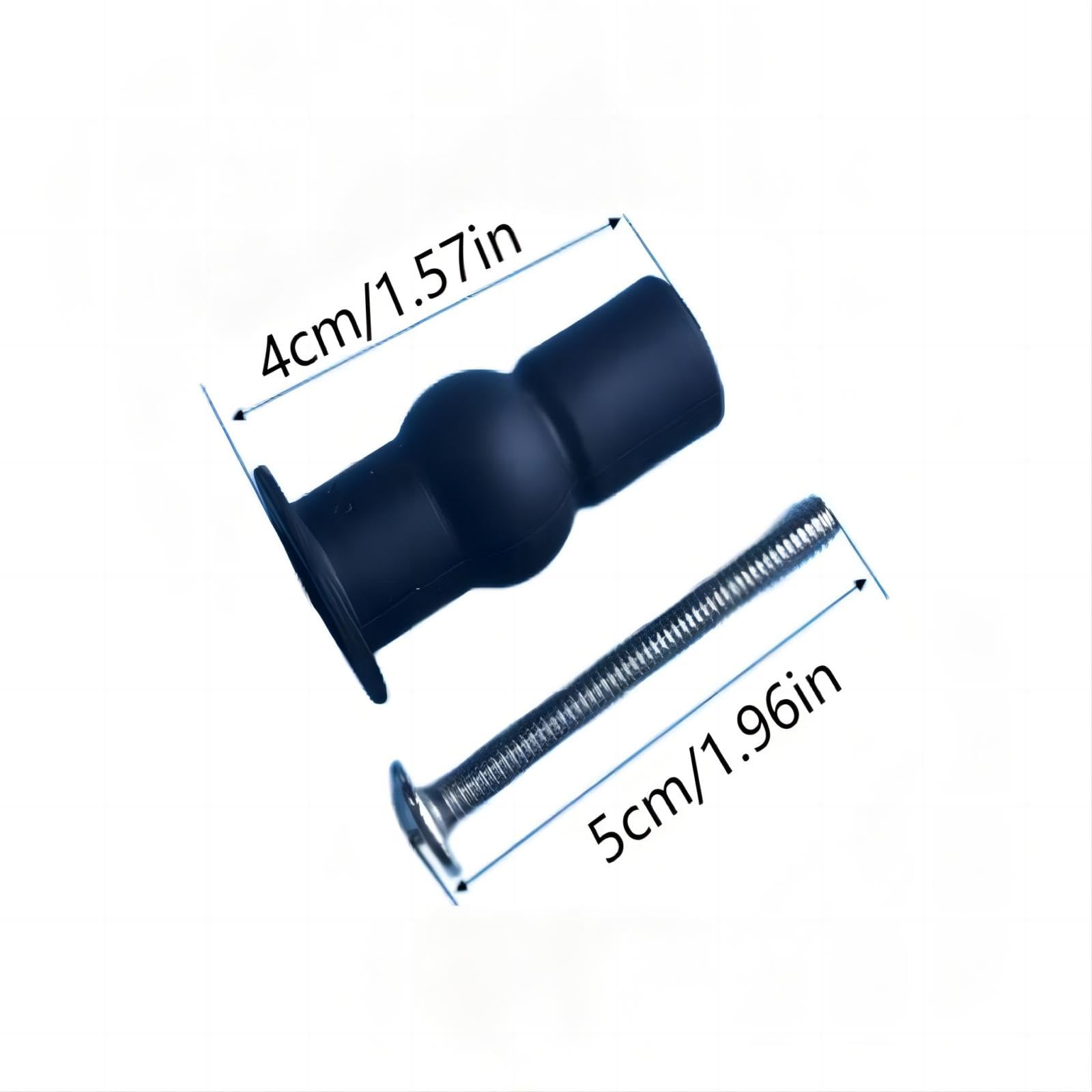 4 Pieces Toilet Seat Fixed, Toilet Seat Attachments, Toilet Seat Fixed Screw, for Toilet Seats General Toilet Seats - Image 4